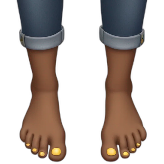 my toes are crossed  emoji