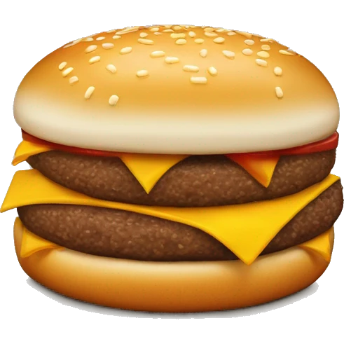 McDonald’s quarter pounder emoji