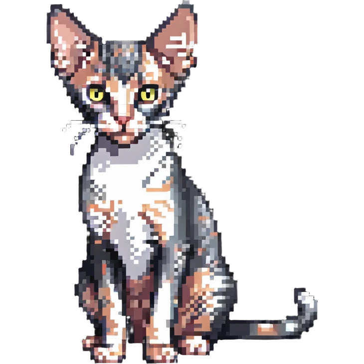 devon rex cat emoji