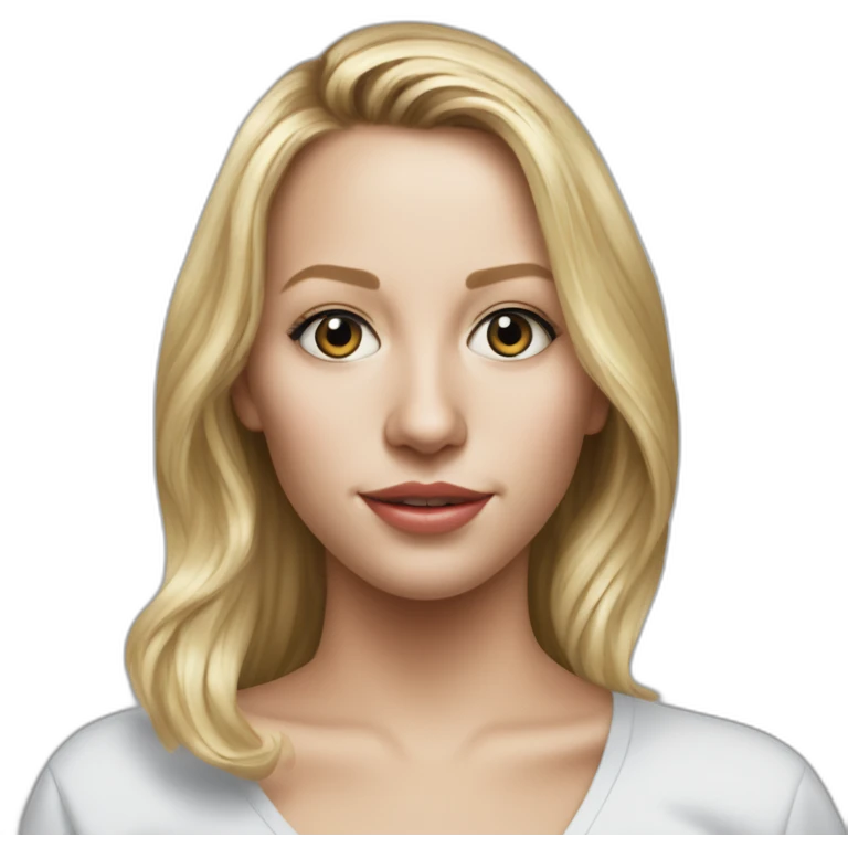 Hyper realistic Marion marechal lepen emoji