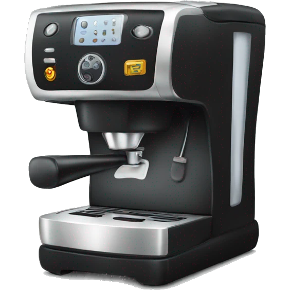 black coffee machine emoji