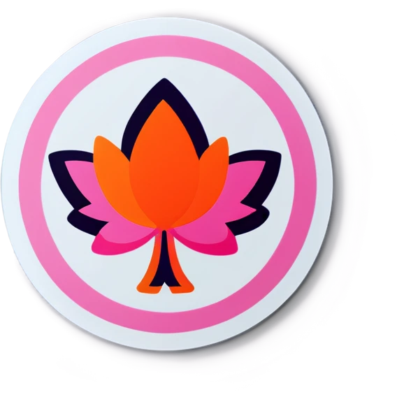 Pink emoji