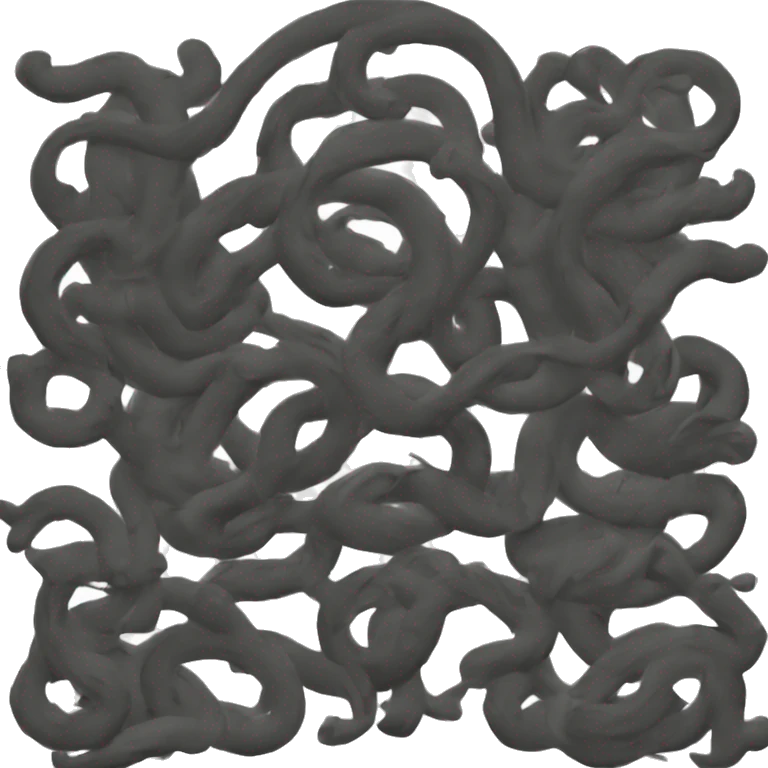 Un goéland derrière un fond noir  emoji