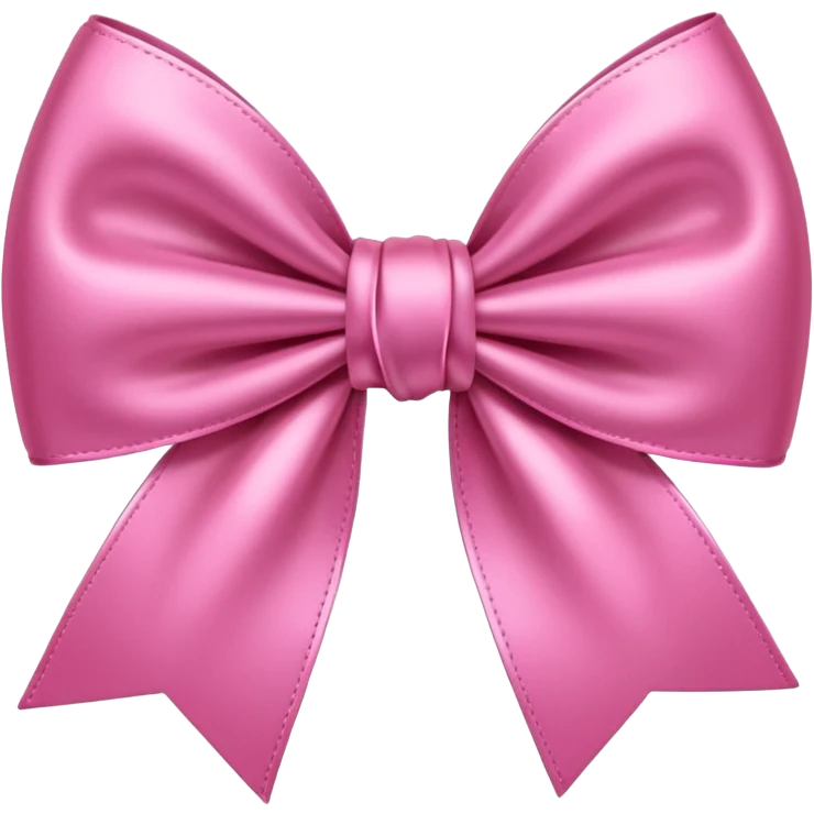 Pink bow emoji