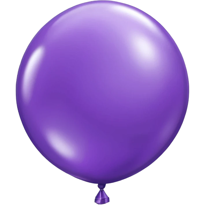 purple balloon  emoji