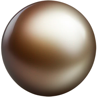 Pearl brown emoji