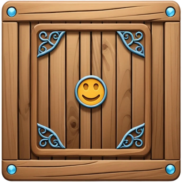 quoridor board game with wooden fences emoji