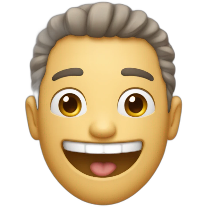 Un emoji  con cara feliz y que ponga ANAS NO TE OLVIDES emoji