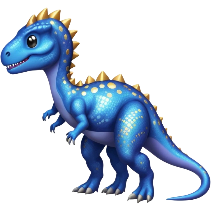 A magical dinosaur. A space dinosaur. emoji