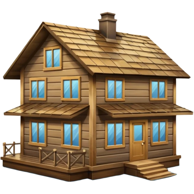 House with flooding around it emoji