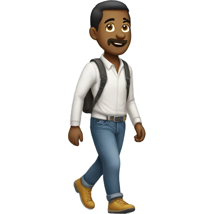 Walking iphone emoji emoji