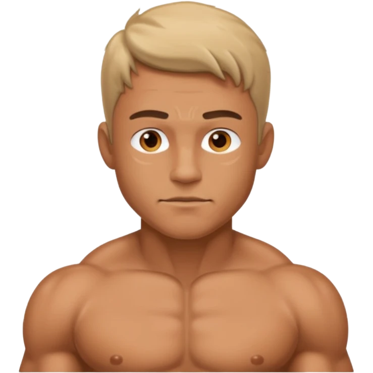 Man naked with his big peni emoji