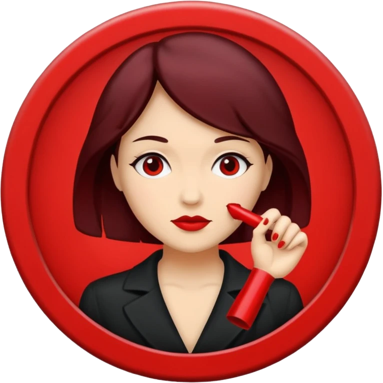 prohibition sign for female emoji