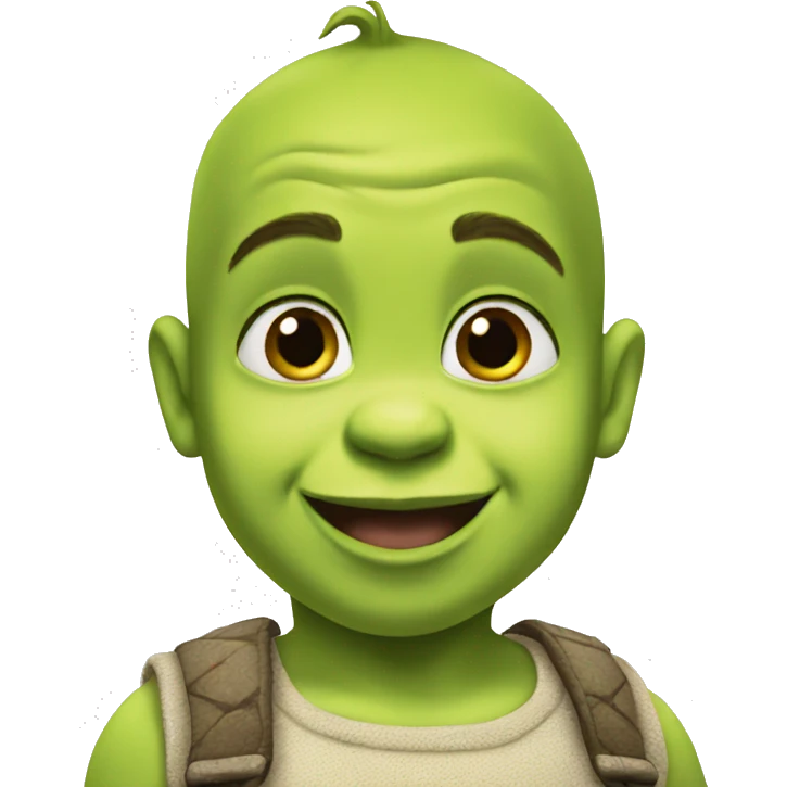 baby Shrek emoji