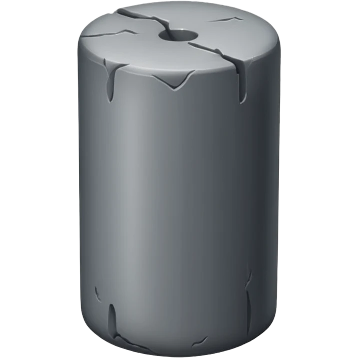 Stone cylinder  emoji