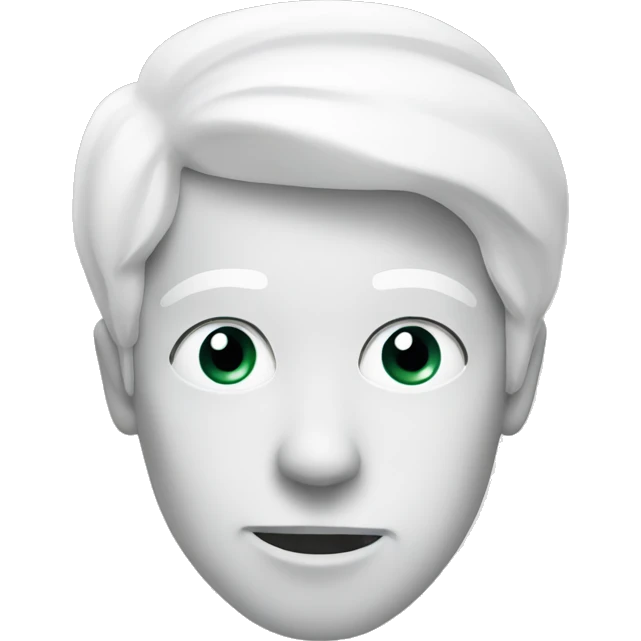 White color paint  emoji