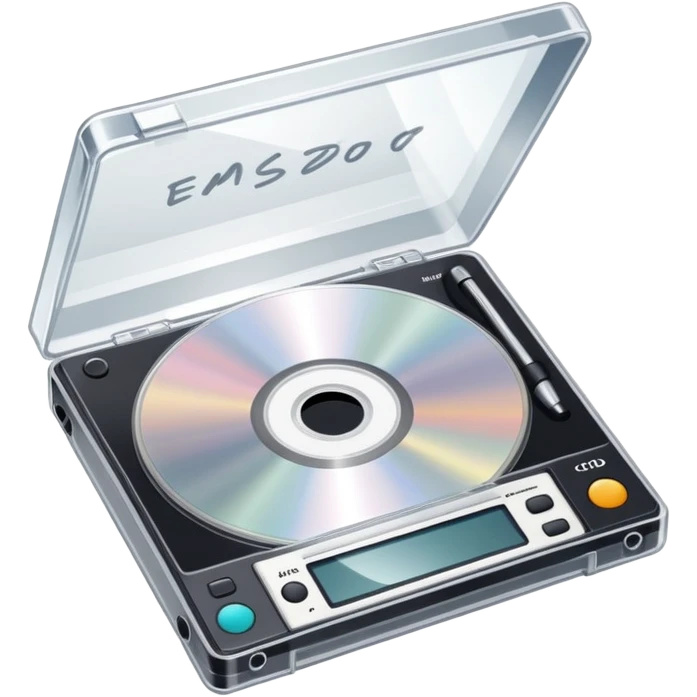 Realistic 1990’s mix cd emoji