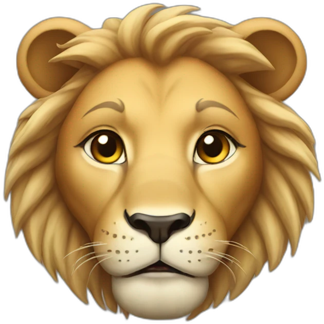 female lion emoji