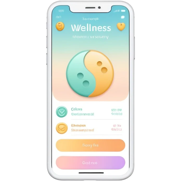 Wellness app emoji