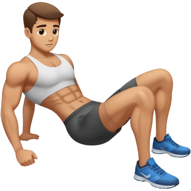 training abdominals emoji