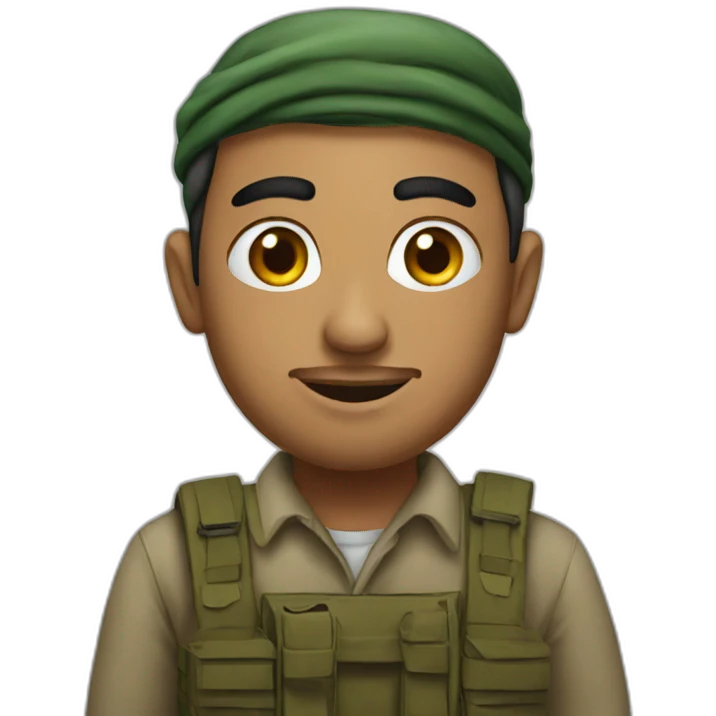 a palestinian emoji