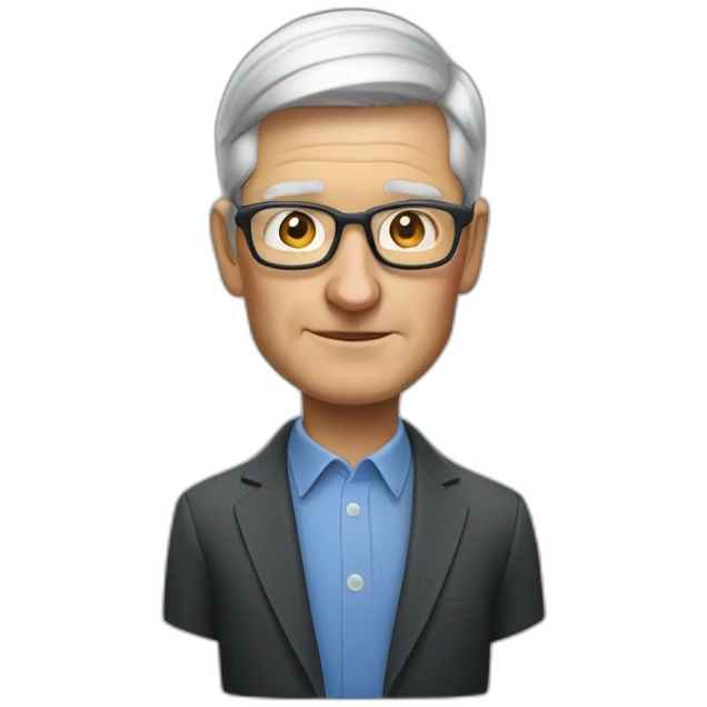 Tim Cook Ios style emoji