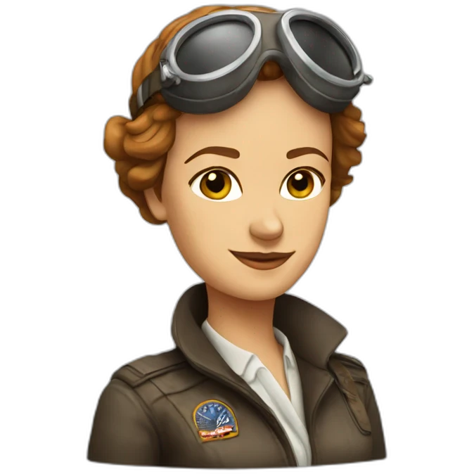 amelia earhart emoji