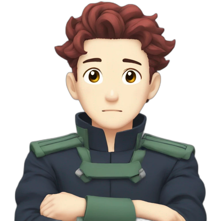 Tired tanjiro emoji