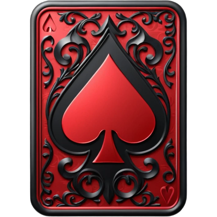 Jack of Spades with out the card only the symbols emoji