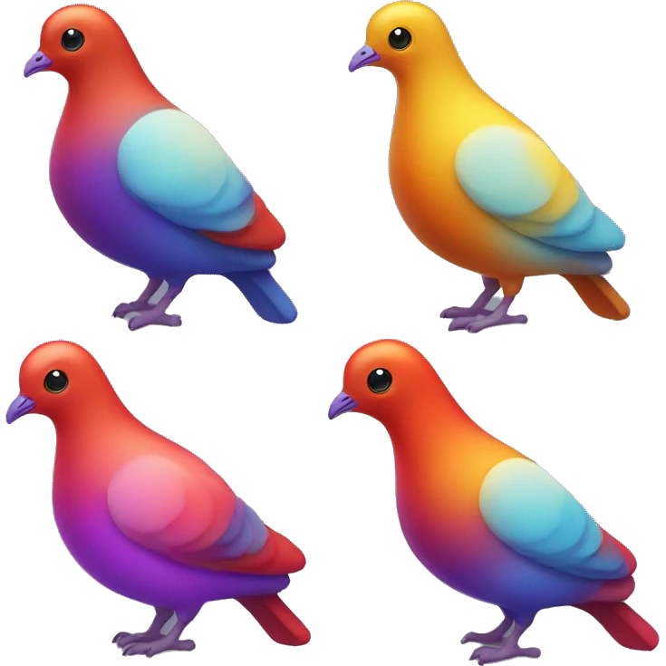lava lamp pigeon emoji