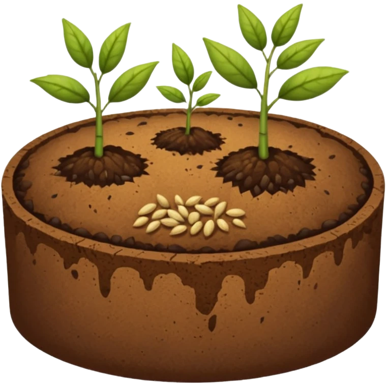 erde wird mit samen voll gemahct emoji