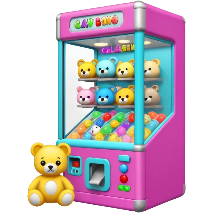 give me an arcade game claw machine emoji