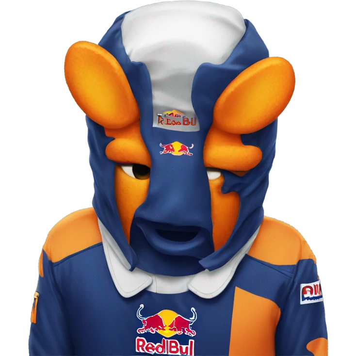 Orange redbull emoji