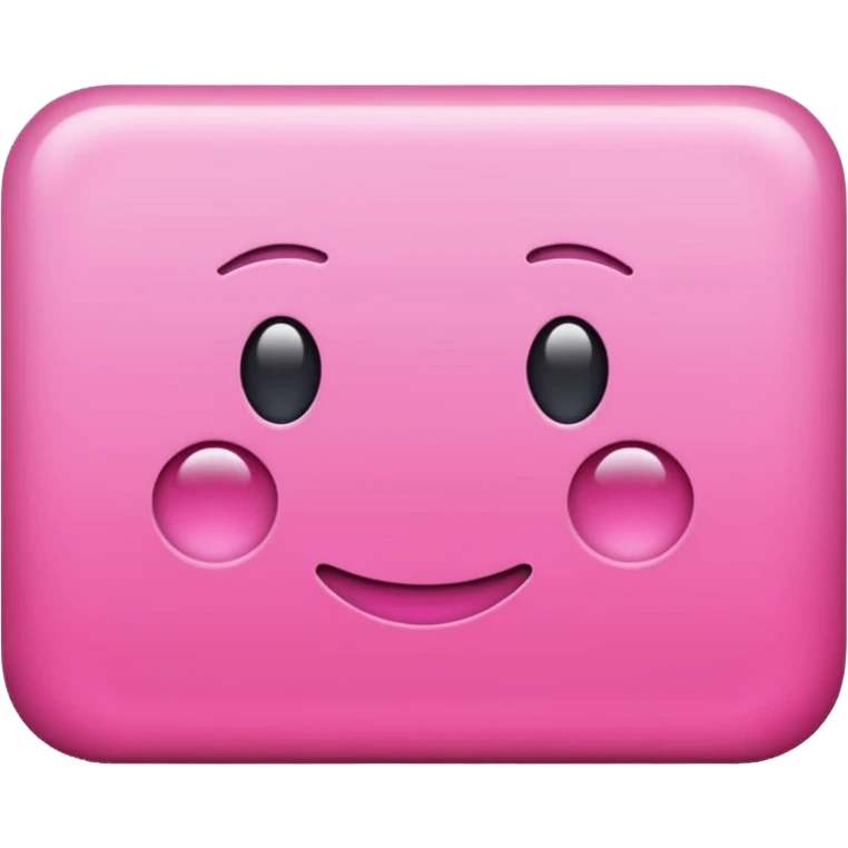 rectangulo rosado emoji