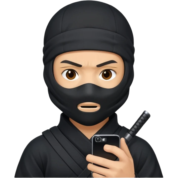 Social media ninja emoji