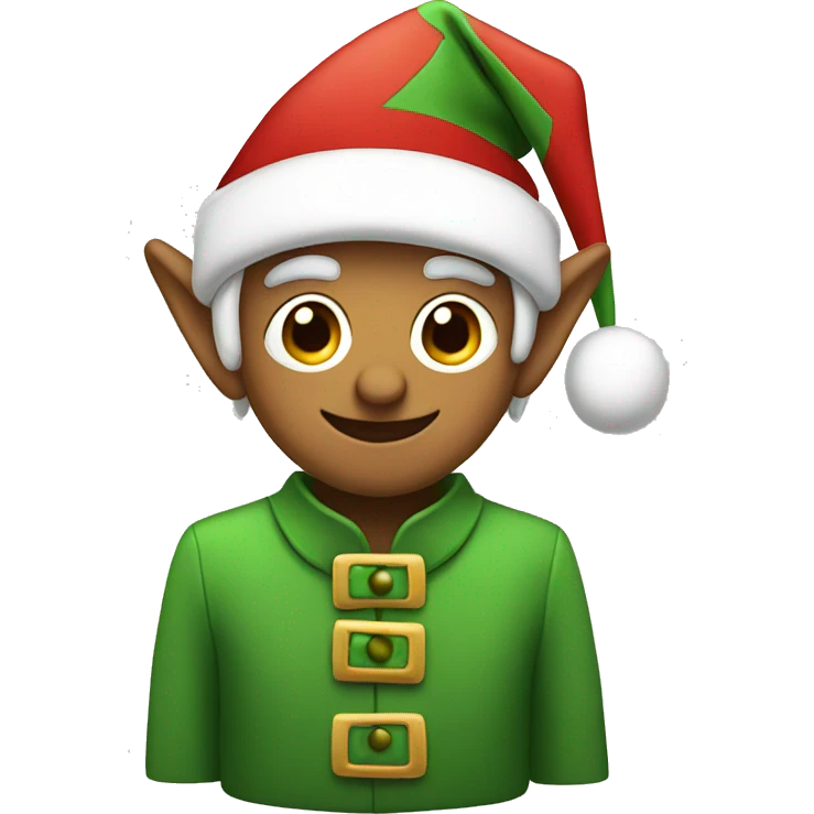 christmas elf emoji