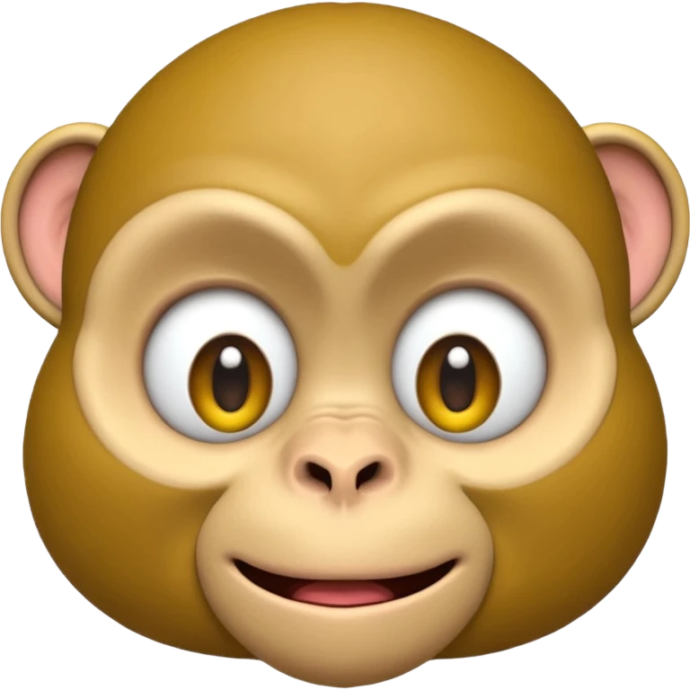 hybrid emoji combining a monkey face and the face with rolling eyes expression emoji