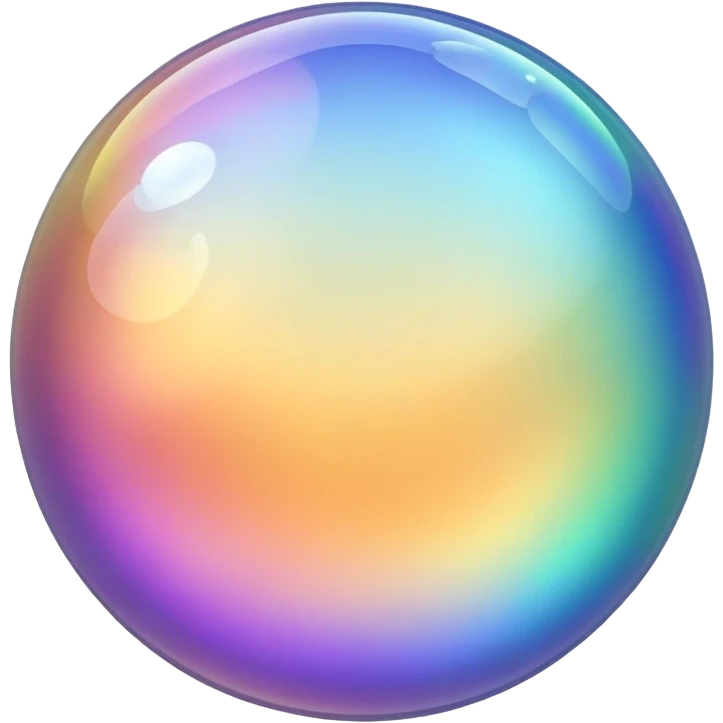 single bubble emoji