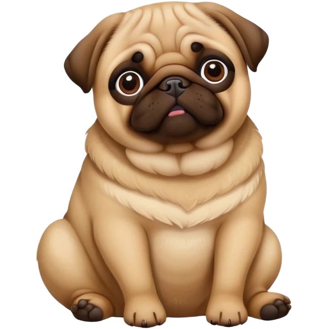 A potato pug emoji