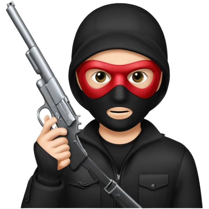 Bank robber emoji