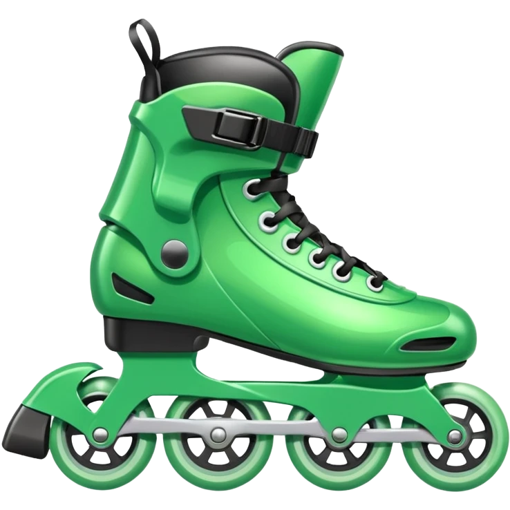 roller blade green emoji