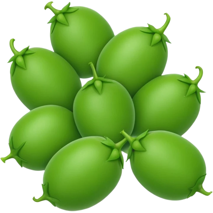 green peas emoji