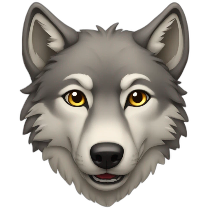Wolf emoji