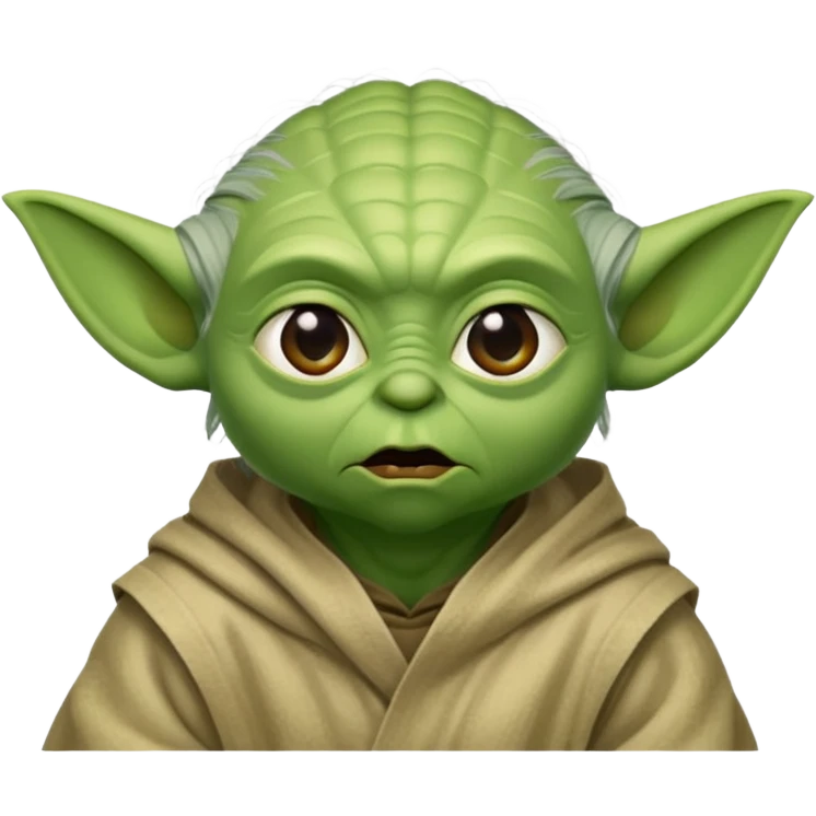 yoda ébahi  emoji