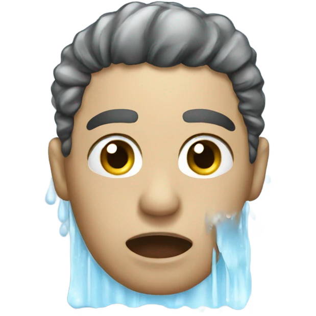 Cold shower  emoji