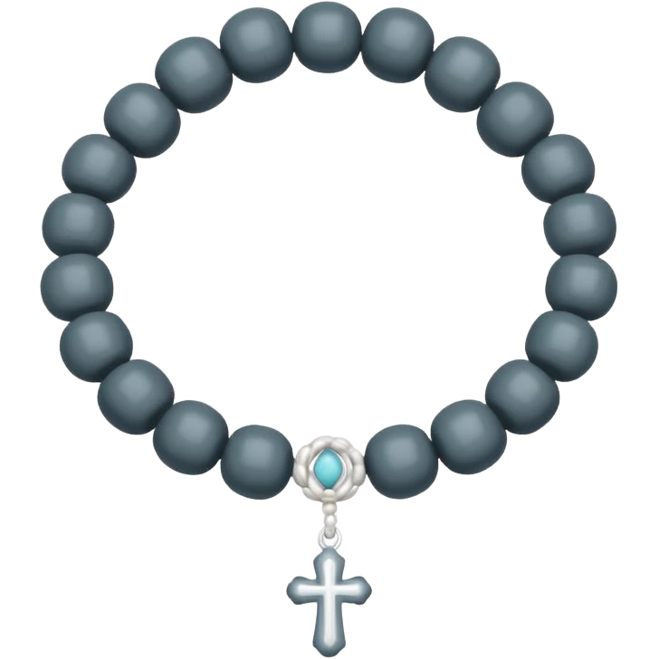 white prayer bead thread  emoji