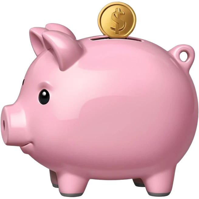 cochinito de ahorros emoji