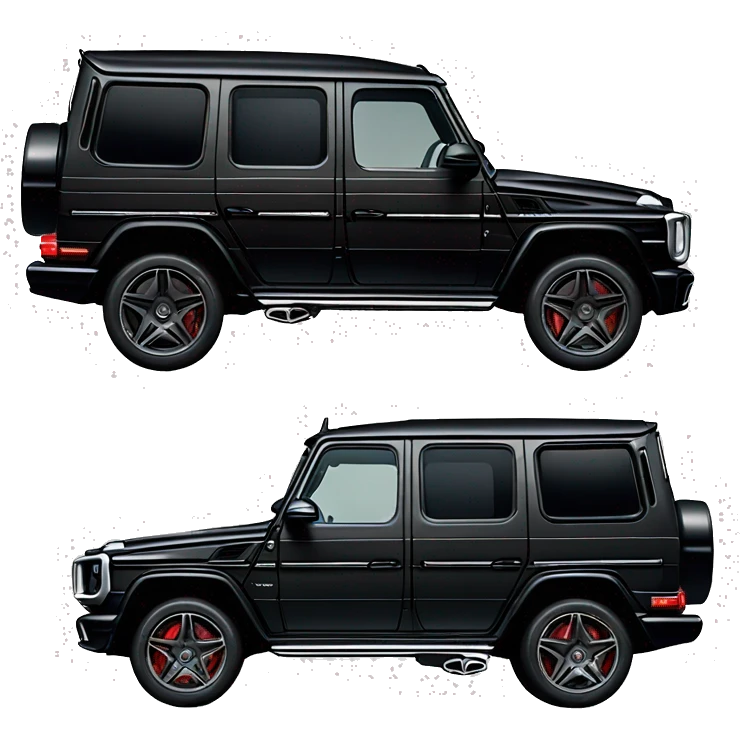 Black Mercedes G63 Amg emoji