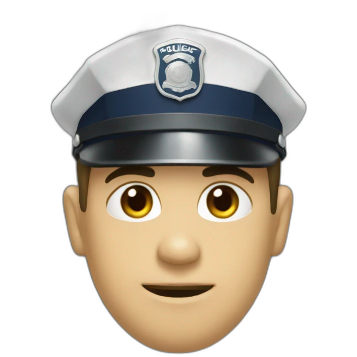 policía emoji