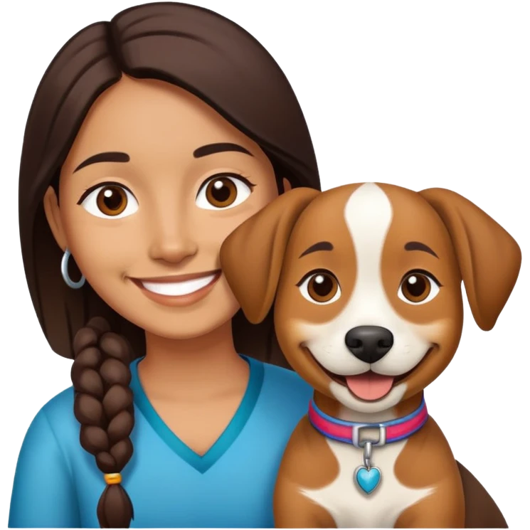 Prideful Guatemalan with a dog emoji